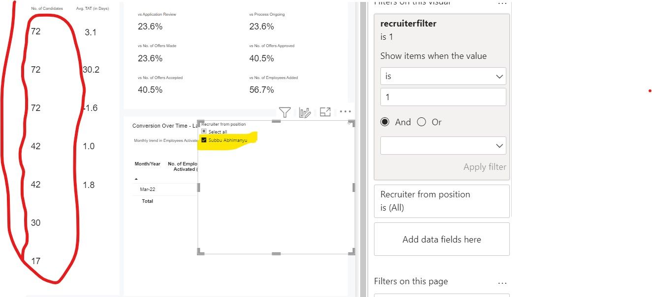 Related to slicer functionality - Microsoft Fabric Community