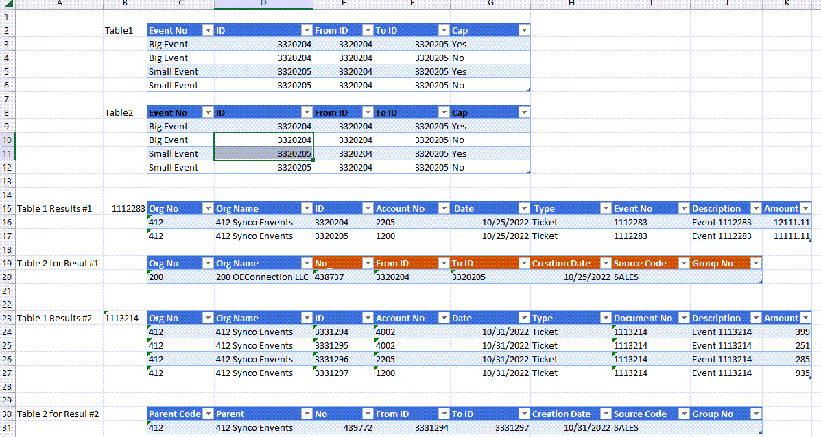 Solved: Getting values from another table (Table 1) when T ...