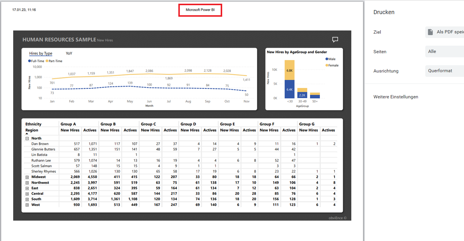 The Embedded Power BI report name is not displayed... - Microsoft ...