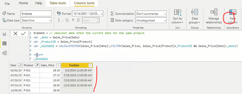 Solved: Create a column to get values from other column bu ...