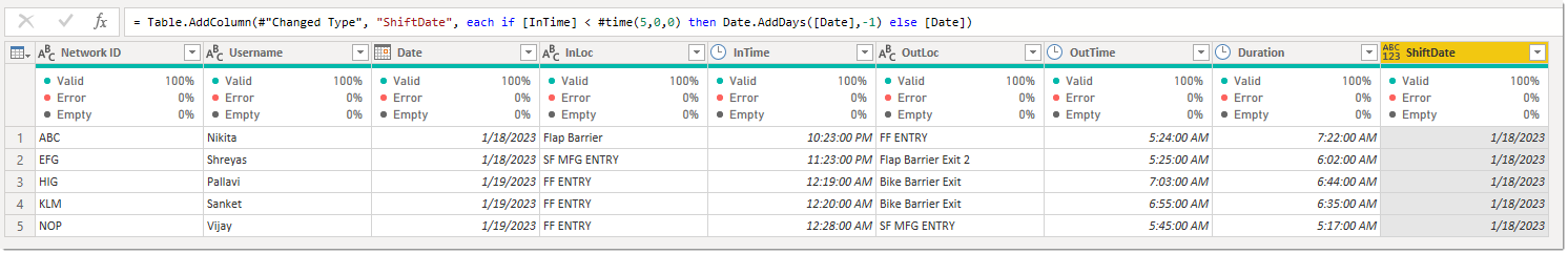 Solved: I want to define start time and end time for the d ...