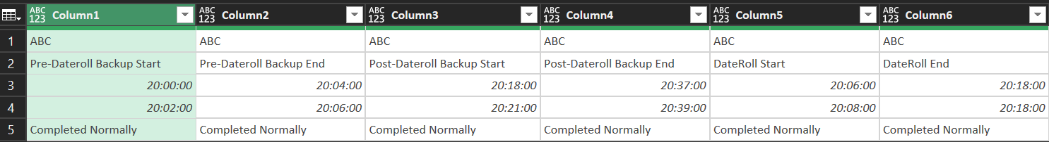 Solved: Merging dynamically each 2 columns Excel Power Que ...