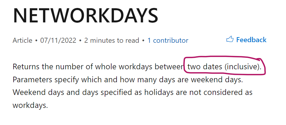 Solved: Dax Network Days - Microsoft Fabric Community