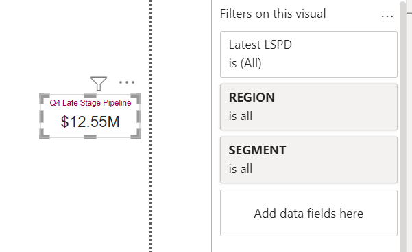 Dynamic Filter - Microsoft Fabric Community