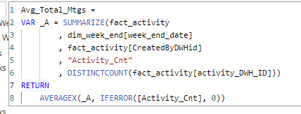 Replace Null Values with 0 across Week Dimension - Microsoft Fabric ...