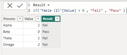 Solved: Check column for any instance of a value, provide ...