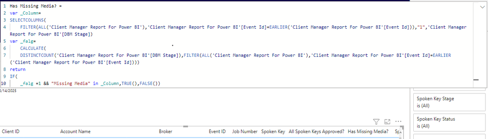 Solved: Need Help Adding Criteria To Existing DAX Formula. - Microsoft ...