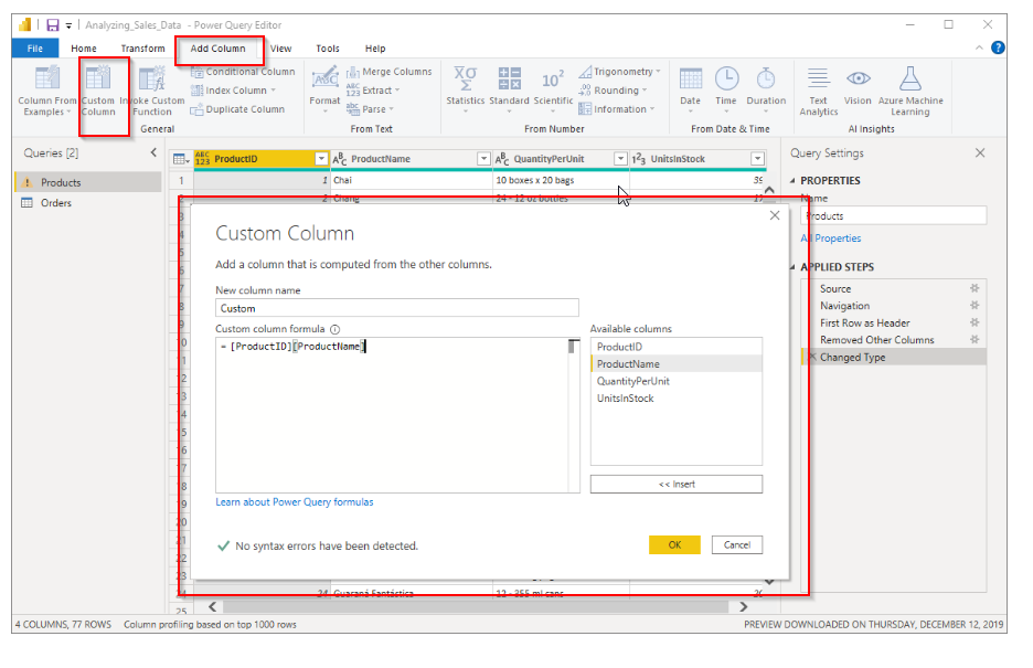 Appreciate help with change sorting order - Microsoft Fabric Community
