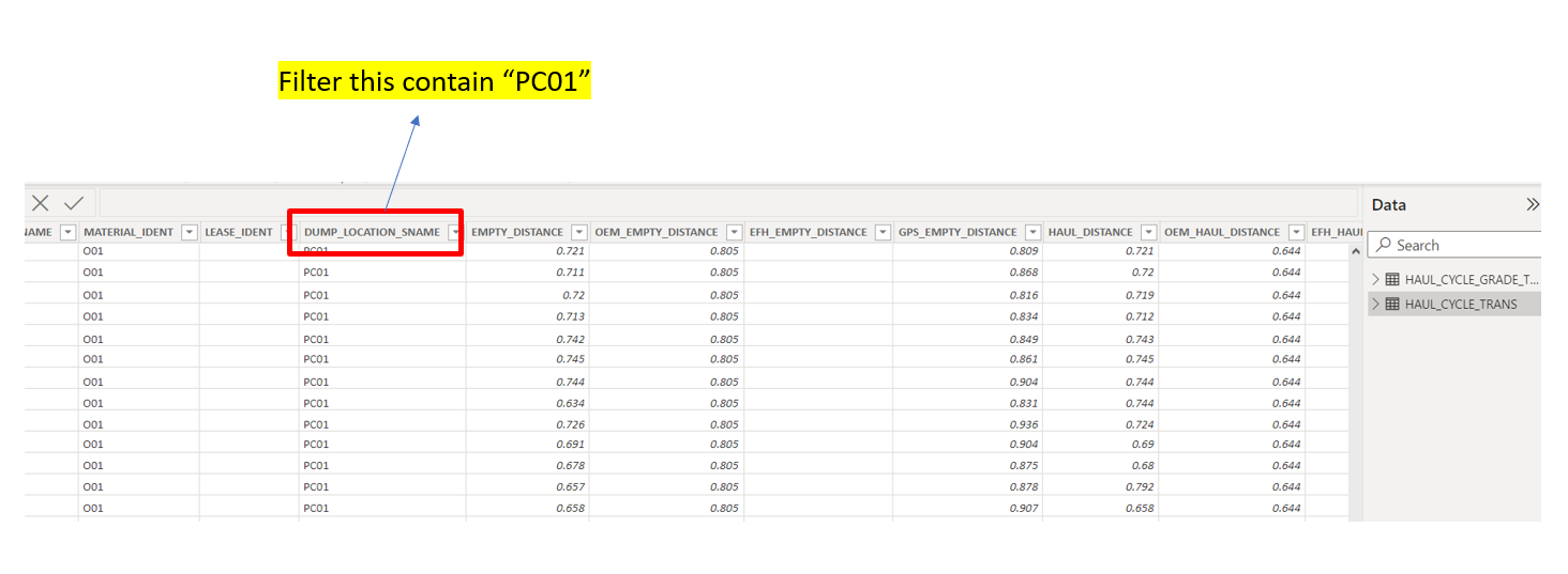 Need help with filtering between two table. - Microsoft Fabric Community