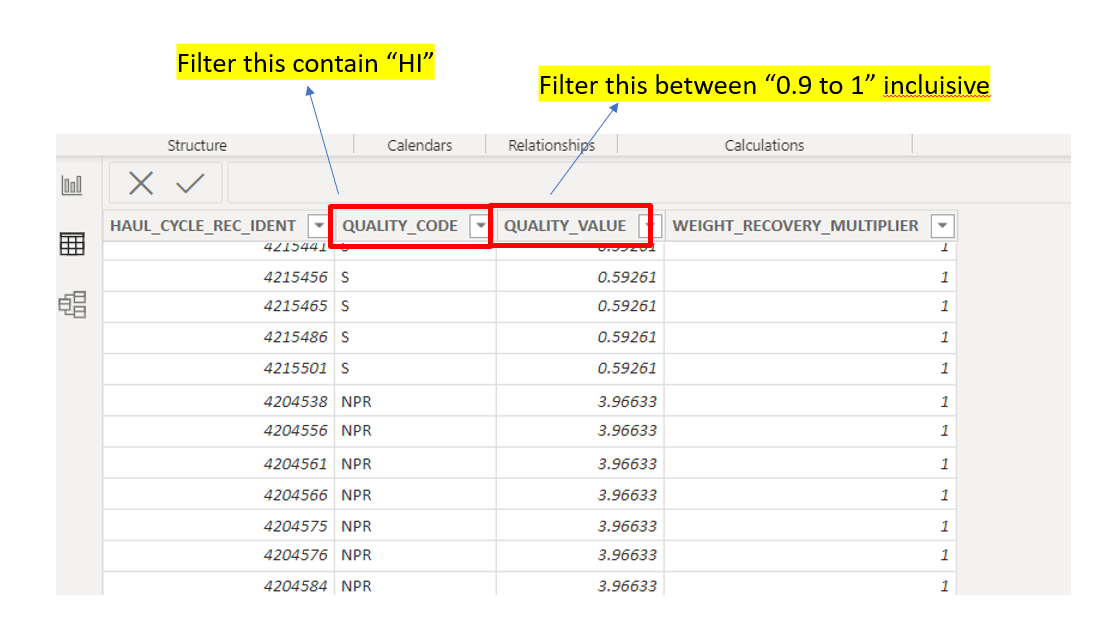 Need help with filtering between two table. - Microsoft Fabric Community