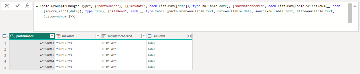 Solved: Take over values of the last date with value - Microsoft Fabric ...