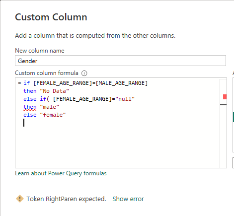 Solved: Facing issues with the IF statement - Microsoft Fabric Community