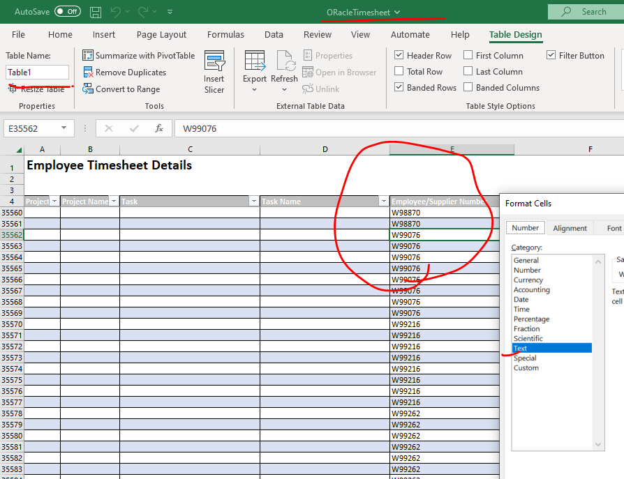Unable to Load text field value from Excel File Ta... - Microsoft ...