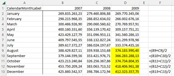 This is what I want to do (shown in Excel)