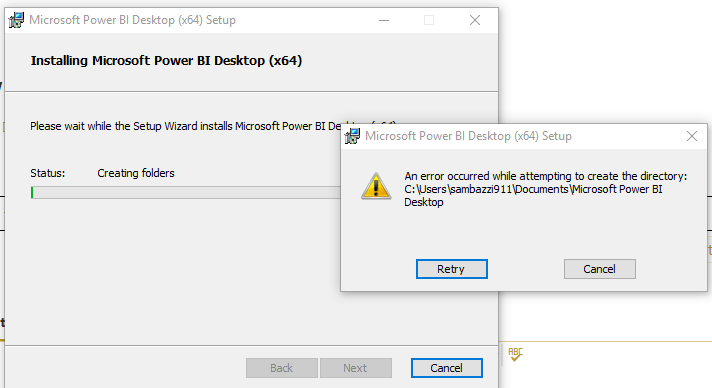 Solved: Unable to install PowerBi Desktop on Windows 10 64... - Microsoft  Fabric Community