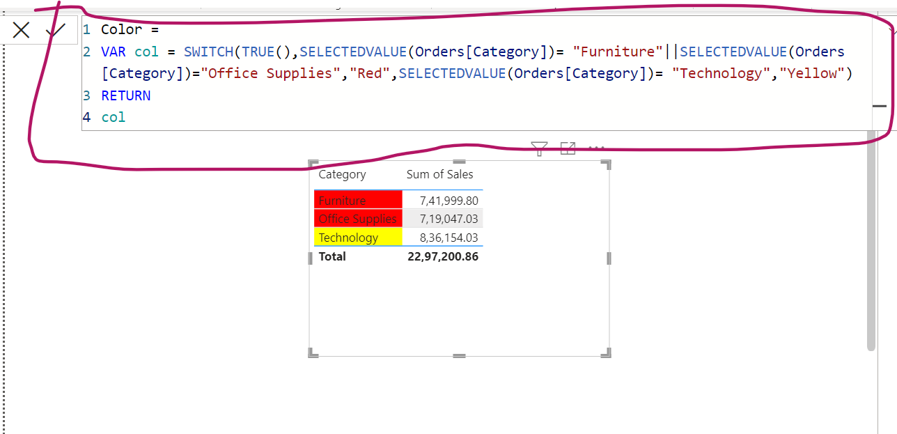 Solved: Color coding with Multiple Colors with Multiple Te ...