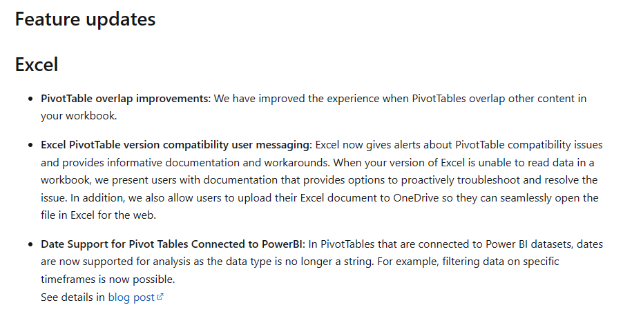 Analyze in Excel not working (pivot table feauture... - Microsoft ...