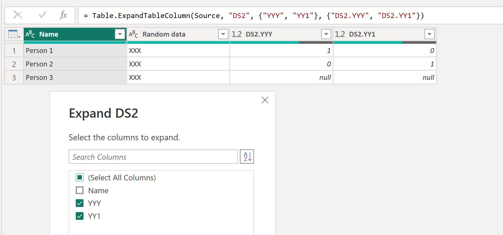 Solved: Create new dataset with blanks - Microsoft Fabric Community