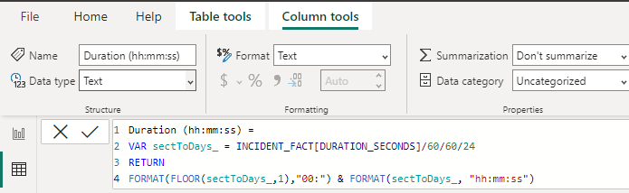 how to convert the text to Time format - Microsoft Fabric Community