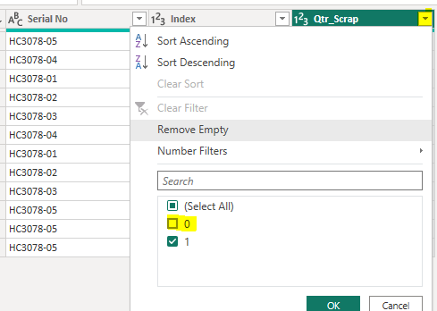 Filter Duplicate rows based on a value in the colu... - Microsoft ...