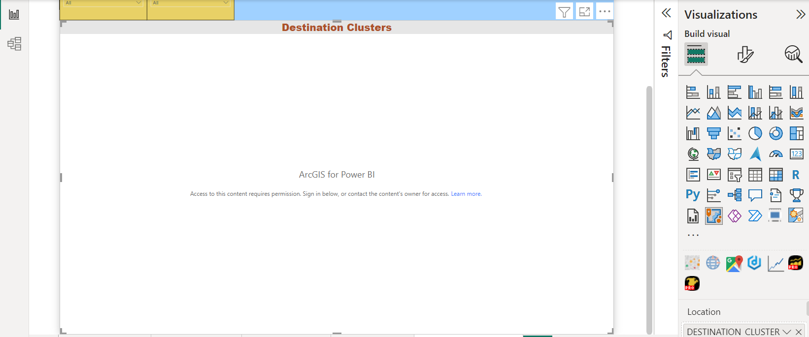 Maps, Filled Maps and ArcGIS Maps not working - Microsoft Fabric Community