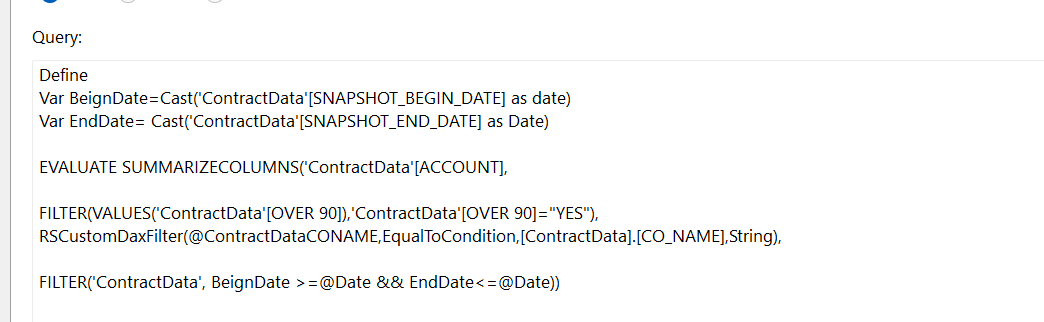 Need help in Query preparation- paginated report.. - Microsoft Fabric ...