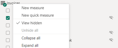 Hidden Fields are visible - Microsoft Fabric Community