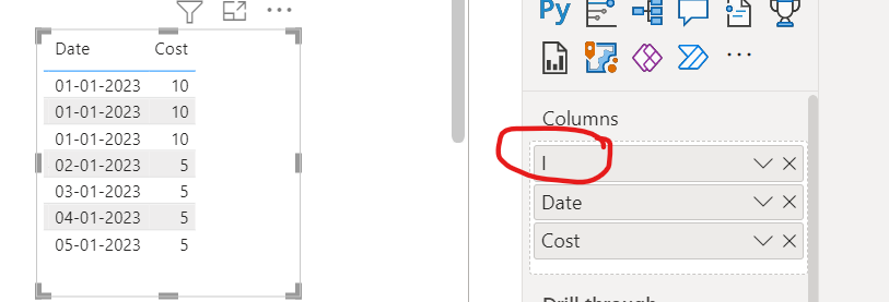 Do not group the same date - Microsoft Fabric Community
