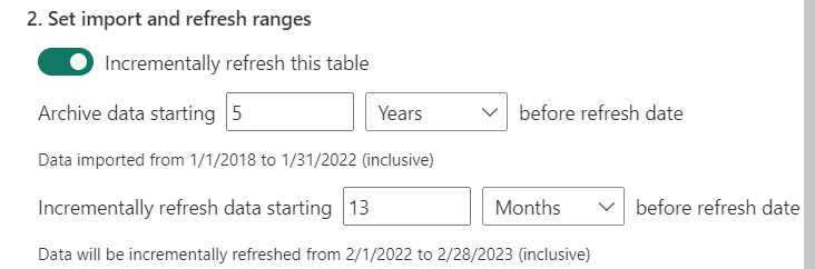 Incremental refresh by fiscal year - Microsoft Fabric Community
