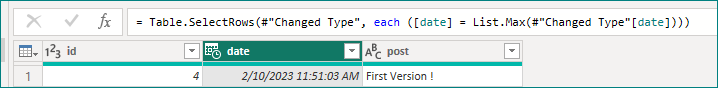 Solved: How to filter values based on the most recent row - Microsoft ...