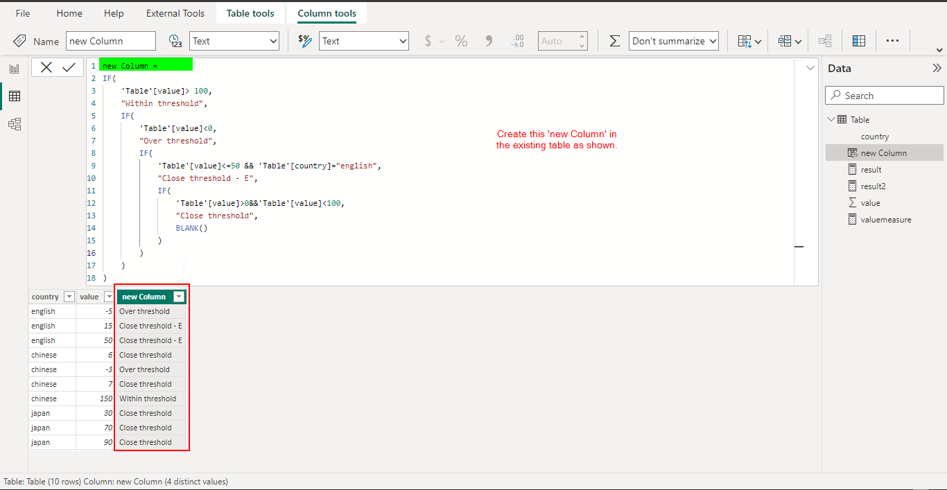 Solved: Conditional formatting - Microsoft Fabric Community