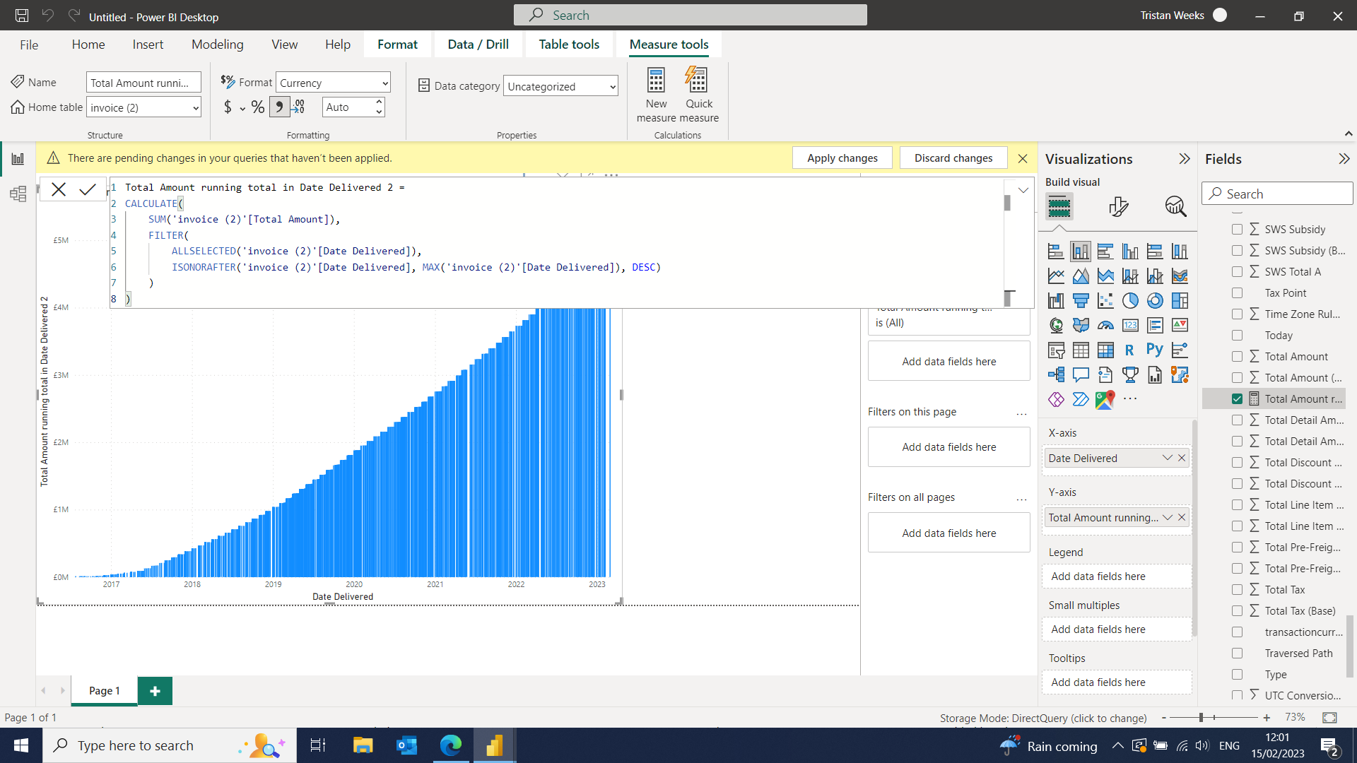 Help - Direct Query mode, need to use FORMAT to gr... - Microsoft ...