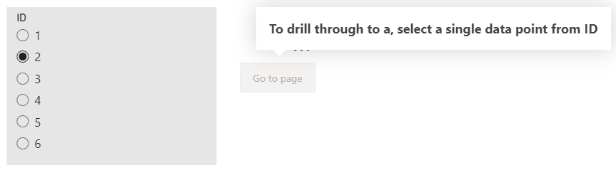 Solved: Drill through using slicer or navigate page keepin ...