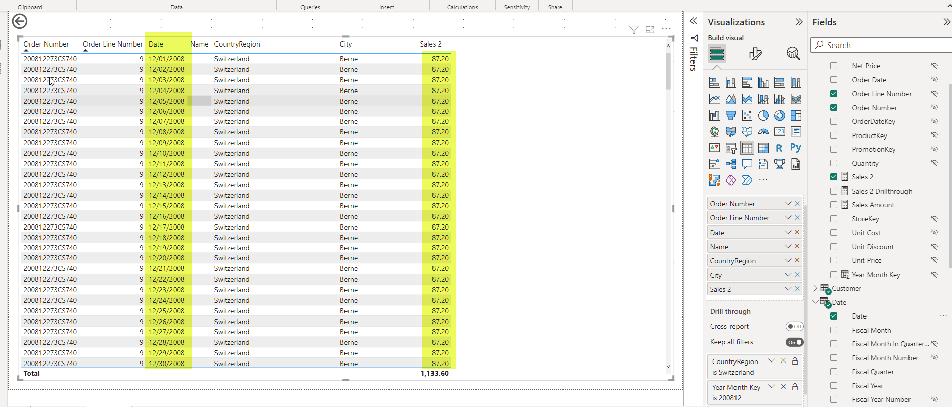question about drillthrough for specific measure - Microsoft Fabric ...