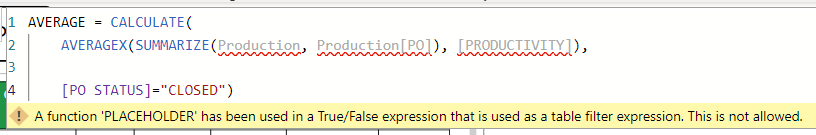 AVERAGE calculation - Microsoft Fabric Community