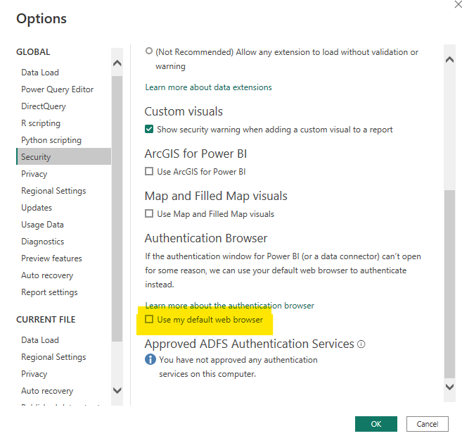 Solved: Re: Power BI Desktop sign-in issue: blank window - Microsoft ...
