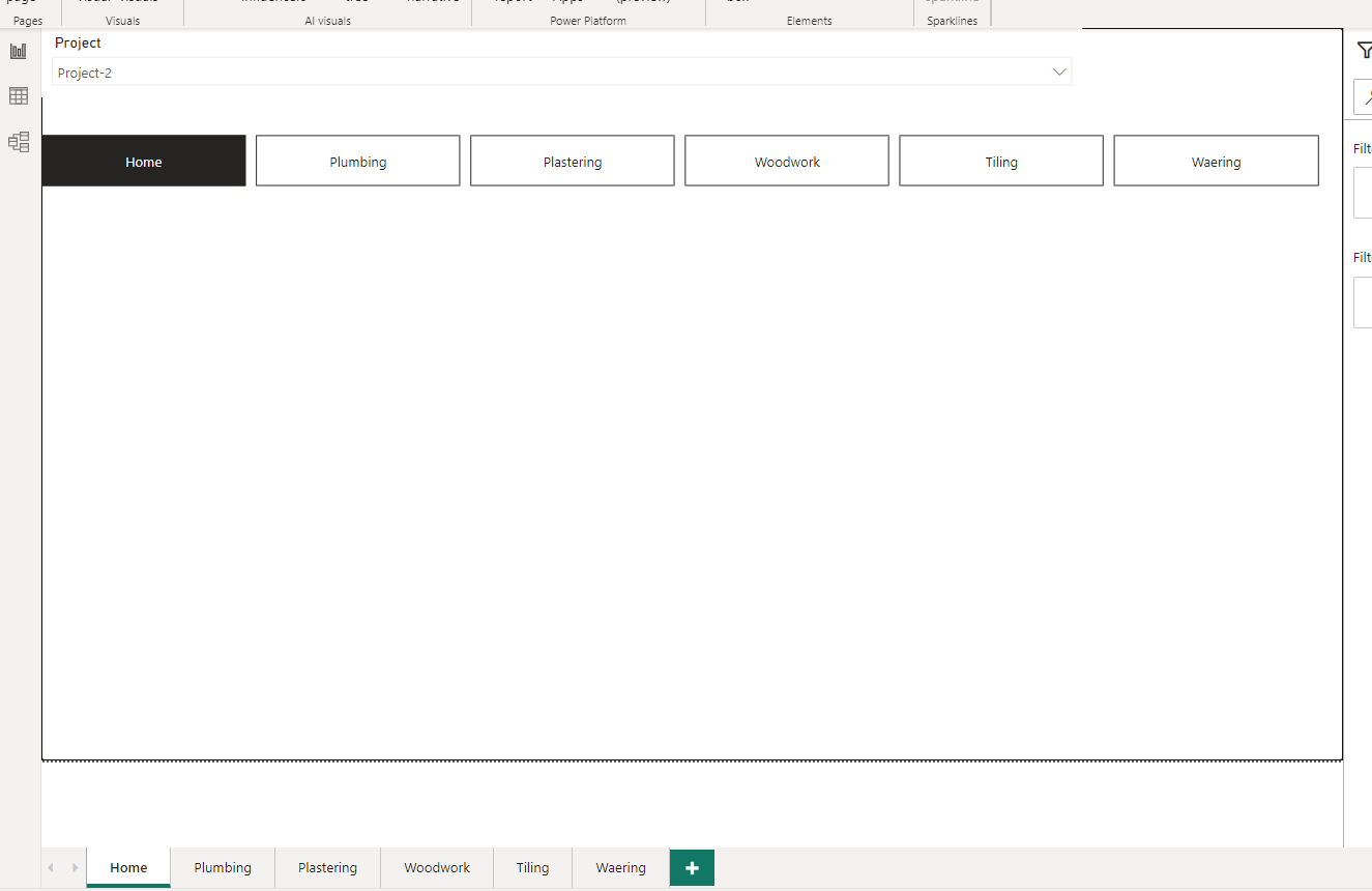 Filtering Page Navigation (without go button) - Microsoft Fabric Community