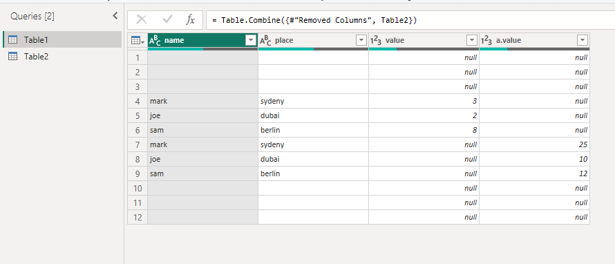 Solved: Power Query: Splitting a table based on column val ...