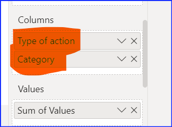 Double Header Column Background Color in Matrix Vi... - Microsoft ...