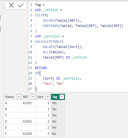 Solved: Visual Filter using a a value from a column after ...
