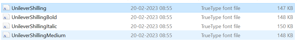 How to add custom font from (.TTF) type file? - Microsoft Fabric Community