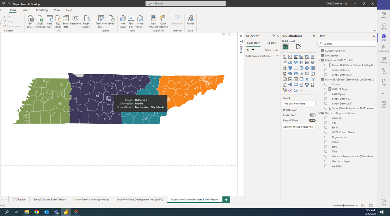 Custom Shape Map with Locations within a larger Lo... Microsoft