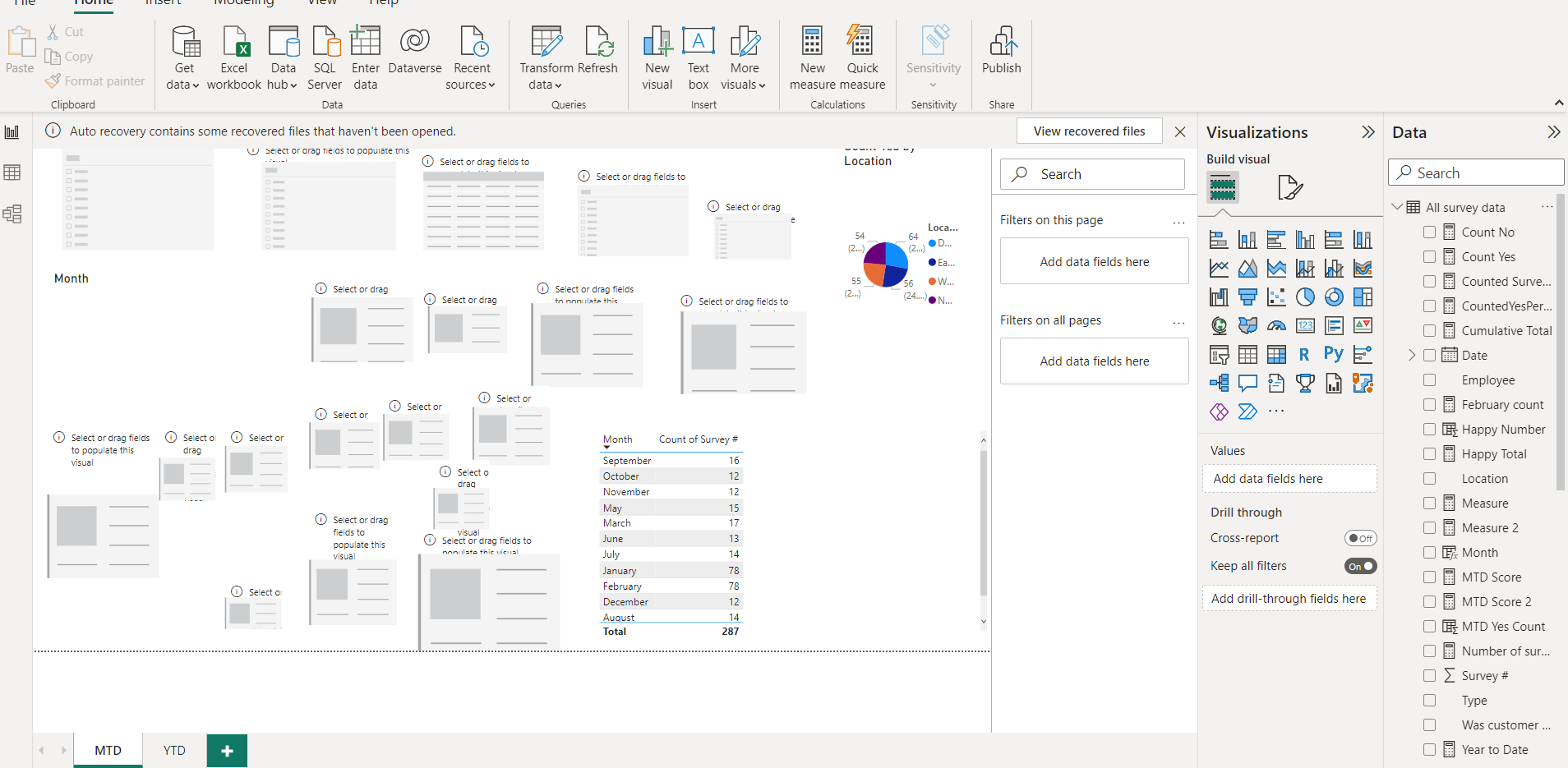Creating a New Measure based on MTD or YTD - Microsoft Fabric Community