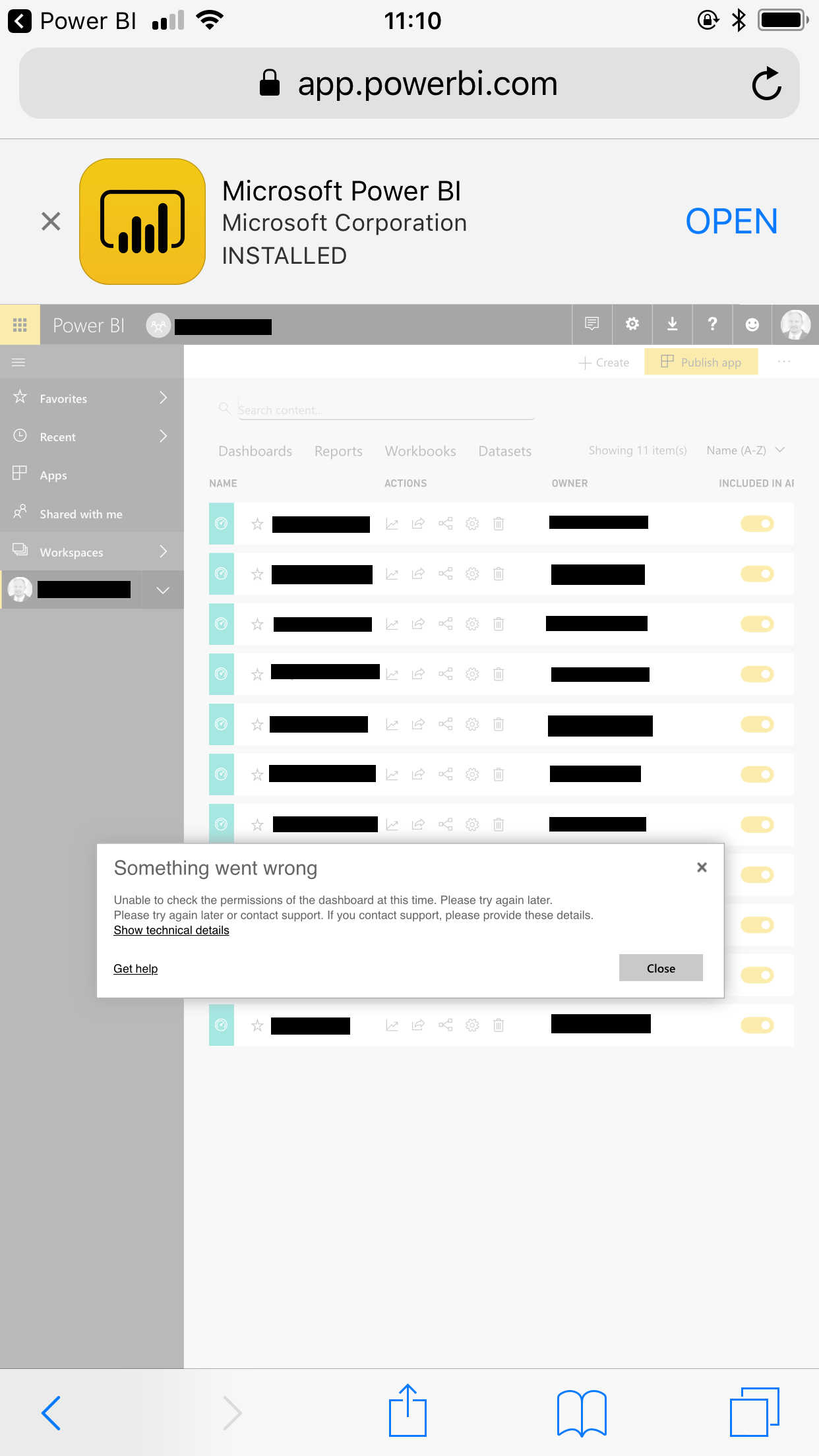 IOS - Tiles with custom links redirect to Browser ... - Microsoft ...