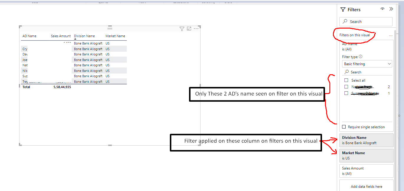 Filter on this visual not showing all the values - Microsoft Fabric ...