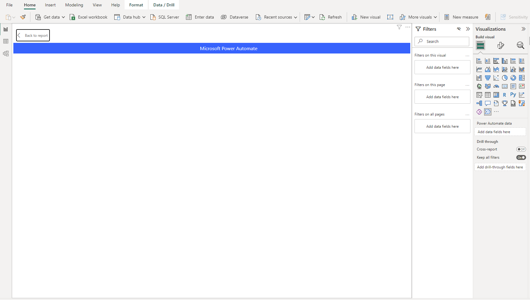 Power Automate Visual In Power BI Desktop - Microsoft Fabric Community