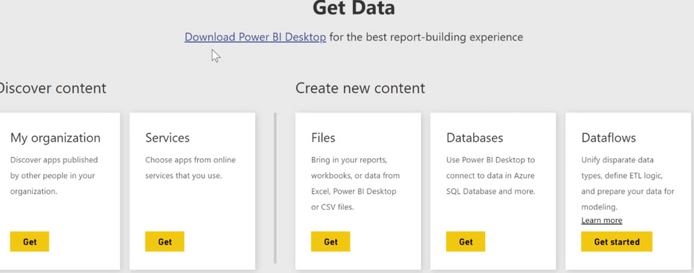 (2) Can't find this anywhere in Power BI Service
