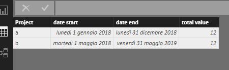 Solved: split value monthly between two dates - Microsoft Fabric Community