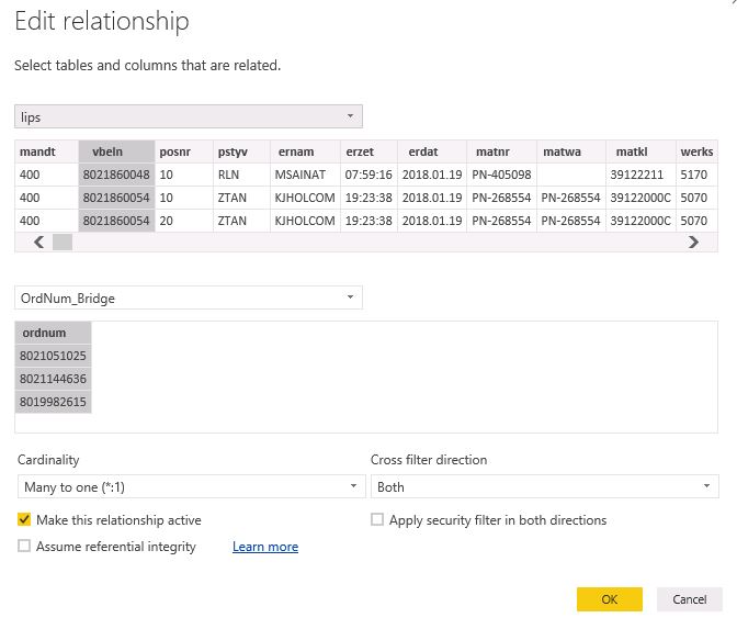 How to show the data in a many to many with bridge... - Microsoft ...