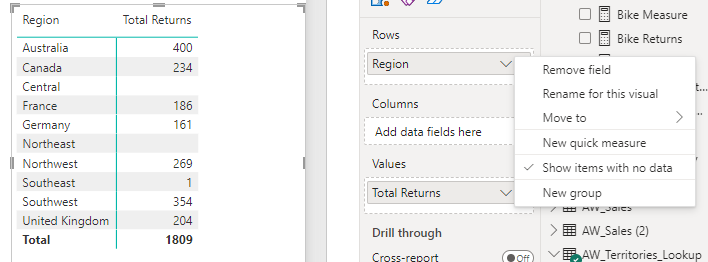 Solved: Matrix is blank and comment in one matrix - Microsoft Fabric ...